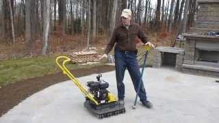 How To Compact Concrete Paving Slabs [upl. by Kumagai]