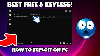 How To Exploit On Roblox PC  BEST FREE KEYLESS Roblox Executor Windows  NEW Wave BYFRON BYPASS🔥 [upl. by Halbert]