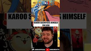 Karoo Sacrifices Himself For Vivi  One Piece onepiecereaction onepiece anime reaction [upl. by Nader]