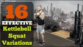 16 Effective Kettlebell Squat Variations [upl. by Easton]