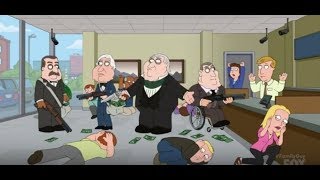 Family Guy  Robbing Banks in Lesser Known Presidents Masks [upl. by Betthezul]