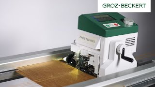 GROZBECKERT Tying Machine KnotMaster ZS3 Aramid 300 dtex [upl. by Adlitam]