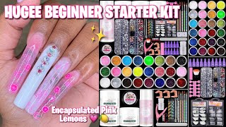 COOSERRY 79in1 Acrylic Kit  Encapsulated Pink Lemonade Fruits  Beginner Acrylic Kit [upl. by Hsinam]