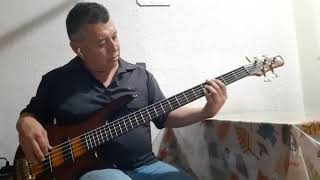 Rey Vencedor  Fiesta  Viene Ya  Miel San Marcos  Bass Cover [upl. by Dinah471]