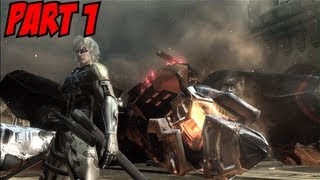 Metal Gear Rising Revengeance Gameplay Walkthrough Part 1 [upl. by Crystal726]