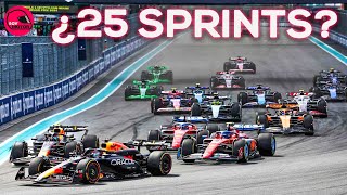 ¿El futuro de la F1 eliminar motores híbridos 25 carreras y sprint cada GP  SoyMotorcom [upl. by Haiel]