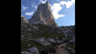 Naranjo de Bulnes Picu Urriellu Vía directa de Los Martinez GOPRO completa [upl. by Nnahteb]