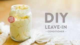 How to make leave in conditioner at home [upl. by Alicea]