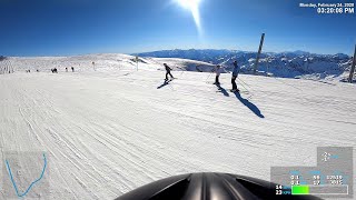 Zermatt Matterhorn Ski Run Matterhorn Glacier Paradise  Plateau Rosa [upl. by Weitman400]