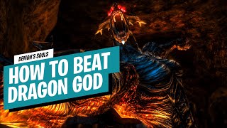 How to Beat The DRAGON GOD in DEMONS SOULS  Fastest Way to Defeat DRAGON GOD [upl. by Annaet]