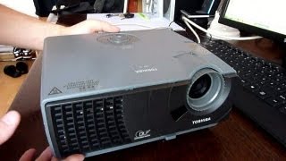 Repairing Toshiba TDPS8 projector teardown [upl. by Scully]