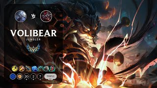 Volibear Jungle vs Shaco  EUW Challenger Patch 145 [upl. by Hazen]