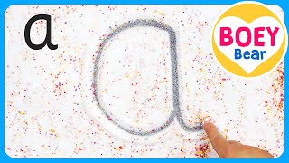 ABC Writing for Children How to write alphabet lower case small letters [upl. by Rodina]