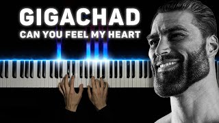 Gigachad Theme  Piano Cover [upl. by Nahtanaoj]