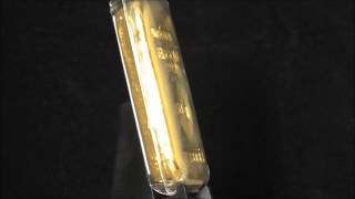 Umicore 250 gram Gold Bar 9999 [upl. by Drogin]