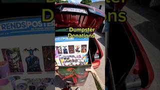 DONATING DUMPSTER GOODS TO THE NEEDY DONATE HELP HELPING FREE SAD [upl. by Fernald]