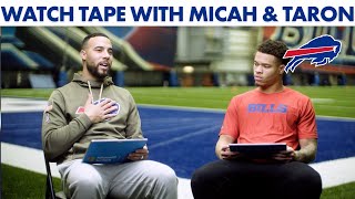 Taron Johnson and Micah Hyde Break Down How They Watch Tape [upl. by Raimondo422]