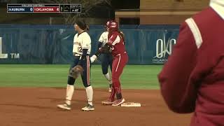 Oklahoma Sooners Softball VS Auburn Game 1  Highlights 2023 [upl. by Sacksen]