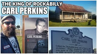 Visiting Carl Perkins House Gravesite amp Childhood Home [upl. by Rozanna624]