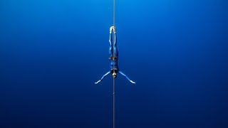 Alice Hickson breaks 12 year old UK freediving record [upl. by Anastasie]