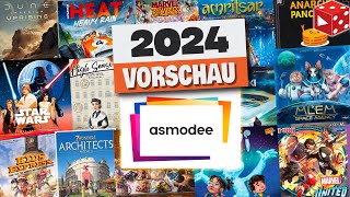 Vorschau Asmodee Brettspiel Neuheiten Frühjahr 2024 [upl. by Paine]