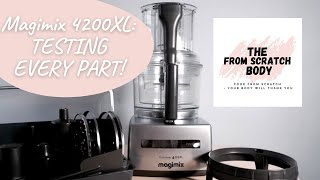 Testing the Magimix 4200XL food processor [upl. by Martinez]