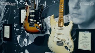 Jimmie Vaughan on Strats Stevie Ray and Clapton at NAMM 2018 [upl. by Enrika140]