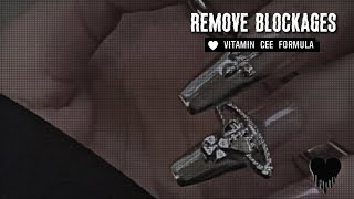 remove blockages  subliminal [upl. by Adnwahs]