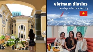 vietnam diaries 🇻🇳 my first time in vietnam ho chi minh city saigon 21st birthday shopping haul [upl. by Burwell19]