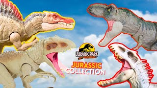 GIANT TRex VS IREX Vs Indoraptor Giganotosaurus  Jurassic Park Jurassic World Dominion amp More [upl. by Clementi]