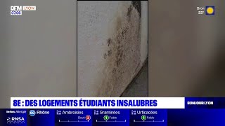 Lyon des logements étudiants insalubres [upl. by Namaj698]