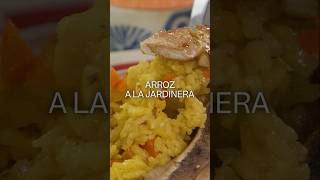 Arroz a la jardinera 😋 ¡Dale color a tus platos con esta deliciosa preparación ¡Es facilísimo 👌 [upl. by Nerha211]