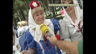 Chotis pasodobles rosquillas romería misa procesión y limonada en San Isidro de Alcobendas [upl. by Ordnael]