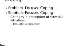 Psychology 101 The Two Types of Coping [upl. by Jo-Anne]