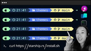 How to Configure Starship to Look Exactly Like P10K zsh  Warp  MacOS [upl. by Maribel814]