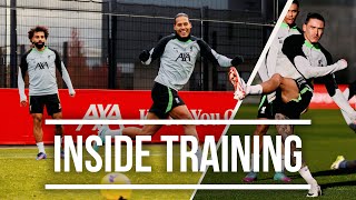 Inside Training GOALS GALORE from Nunez amp AlexanderArnold  Liverpool FC [upl. by Alrich]