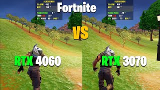 RTX 4060 vs RTX 3070  Fortnite Performance Mode  Chapter 5 Season 2 [upl. by Sotsirhc322]