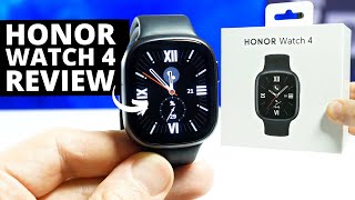 Honor Watch 4 REVIEW The Redmi Watch 4 KILLER [upl. by Domph]