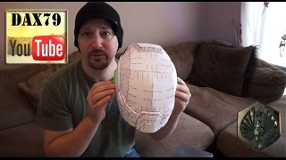 Pacific Rim Helmet Part 1  Pepakura Helmet and Scaling [upl. by Killarney]