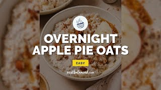 Overnight Apple Pie Oats [upl. by Margot]