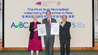 CityU’s Bachelor of Veterinary Medicine programme  the first dual accredited programme in Asia [upl. by Areis]