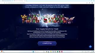 Mu Webzen  speed server ydalir como reclamar 3 dias gold y muchos premios mas [upl. by Narton]