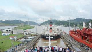 Panama Canal time lapse [upl. by Charron]