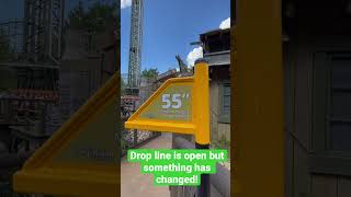 Drop line is back open at Dollywood with a huge change [upl. by Iruam230]