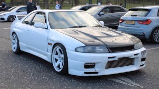 Crazy RB25 Sound  R33 Gtst Revs  Backfire [upl. by Iahk]