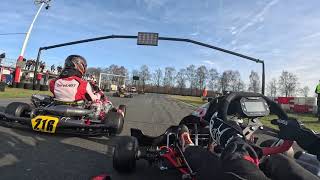 Onboard PreFinal KZ2  Landsard  Kart4Fun Shakedown [upl. by Paquito930]