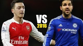 Cesc Fabregas vs Mesut Ozil • The Premier Leagues Best Midfielder • Highlights 2016 HD [upl. by Ees]