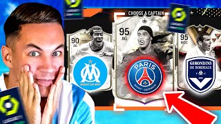 DRAFT 100 LIGUE 1  C’EST INCROYABLE  FC24 [upl. by Hpsoj]