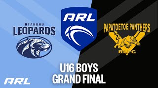 ARL U16 Boys Grand Final  Otahuhu Leopards v Papatoetoe Panthers  2023 ARL Grand Final Series [upl. by Hsot]