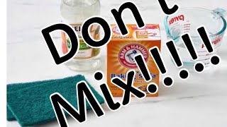 Don’t mix vinegar amp baking soda together to clean with How to unclog a drain amp clean a shower head [upl. by Monetta108]